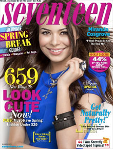 Sorria: Miranda Cosgrove estampa capa de revista