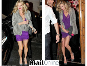 <i>Ops</i>!: Kate Moss rasga vestido em festa
