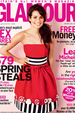<i>Glamour</i>: Lea Michele é capa
