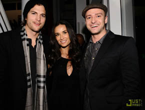 Já?: Ashton Kutcher e Demi Moore estão no Texas