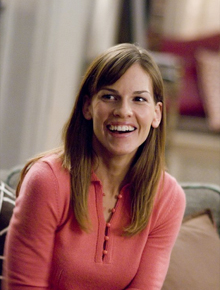 Bagagem: Hilary Swank perde mala em Dallas