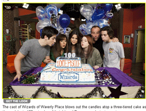 <i>Waverly Place</i>: Elenco comemora 100 episódios