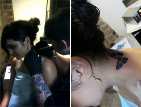 Desenho: Vanessa Hudgens faz a primeira tatuagem