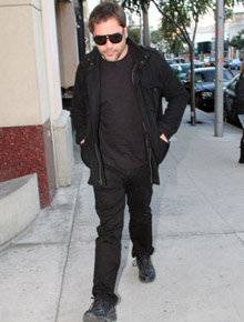 <i>Black</i>: Javier Bardem passeia por Los Angeles