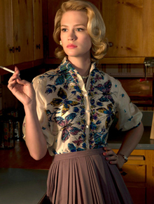 January Jones: - <i>Gosto de ver os dentes quebrarem</i>