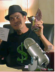 Pós-<I>rehab</i>: Charlie Sheen faz <i>live stream</i>