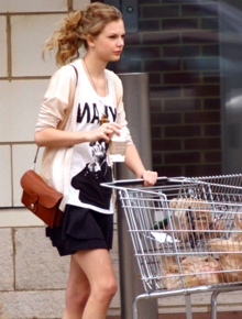 Compras: Taylor Swift abastece a despensa