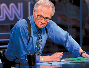 Retorno: Larry King pode participar de <i>Jon Stewart</i>
