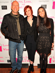 Civilizados: Demi Moore encontra Bruce Willis