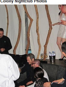Balada: Mel Gibson curte a noite em Hollywood