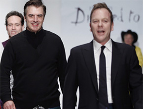 Como?: Jack Bauer e Mr. Big levantam saia em evento