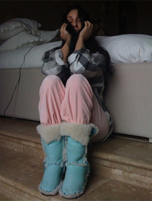 Pijama: Cher posta foto antes de dormir