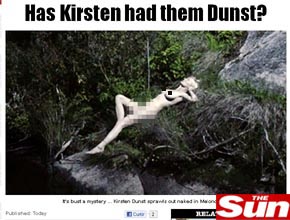 <i>Melancholia</i>: Corpo de Kirsten Dunst foi retocado?