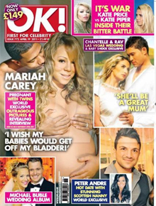 Nus: imagens de Mariah Carey e Nick aparecem em revista