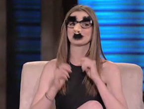 Anne Hathaway: - <i>Estou grávida</i>