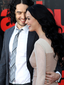 Cinema: Russell Brand quer filme com Katy Perry