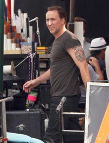<I>Set</i>: Nicolas Cage volta ao trabalho