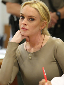 Brava: Lindsay Lohan se surpreendeu com prisão