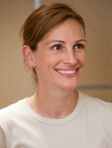 Julia Roberts: - <I>Meus filhos adoram minha comida</i>