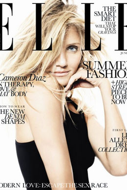 Capa: Cameron Diaz aposta em visual simples