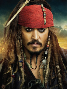 <i>Piratas</i>: Johnny Depp se machucou nas filmagens