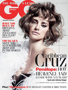 Sensual: Penélope Cruz é capa de revista