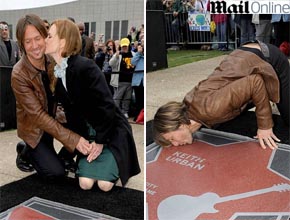 Calçada da Música: Keith Urban ganha estrela