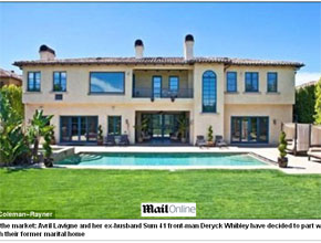 Milhões: Casa de Avril Lavigne está à venda