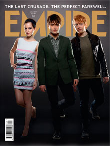 <i>Harry Potter</i>: Trio protagonista estampa capa