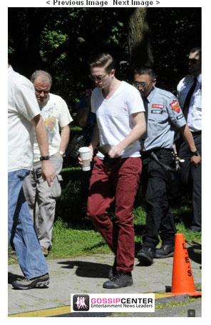 Robert Pattinson filma <i>Cosmopolis</i>