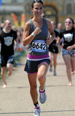 Pippa Middleton participa de corrida