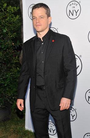 Matt Damon recebe homenagem