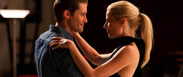 Matthew Morrison queria Gwyneth Paltrow fixa em  <i>Glee</i>