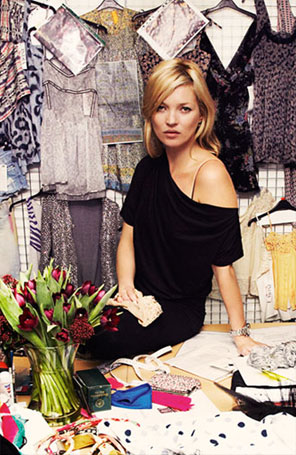 Estilista considera Kate Moss um ícone da moda