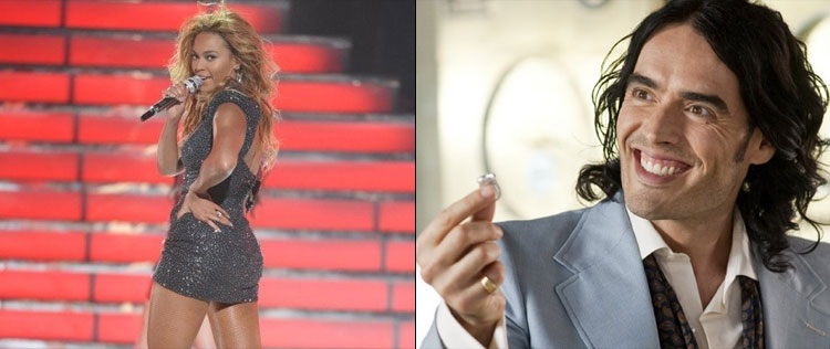 Russell Brand e Beyoncé votarão no <i>Oscar</i>