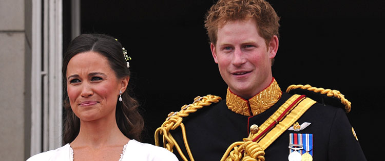 Pippa Middleton e Príncipe Harry se chamam pelo apelido