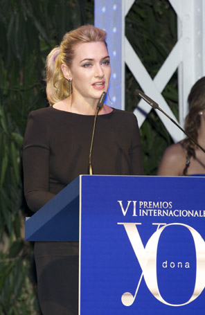 Kate Winslet recebe homenagem na Espanha