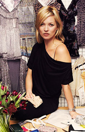 Kate Moss desenvolve linha de maquiagem