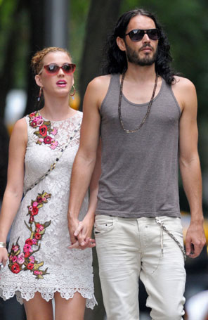 Casamento de Katy Perry e Russell Brand está em crise?