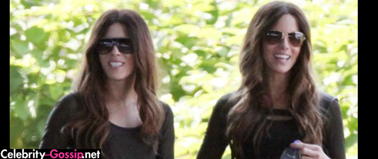 Kate Beckinsale e dublê se confundem em <I>set</i>