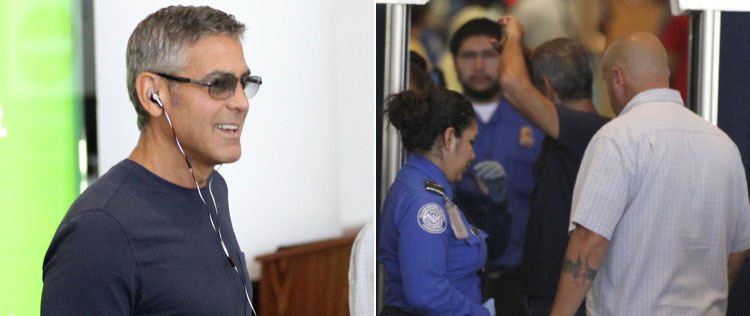 George Clooney viaja a Paris