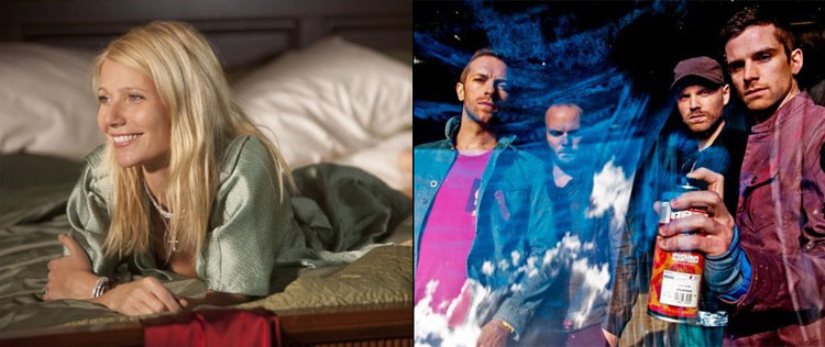 Gwyneth Paltrow faz piada com a banda do marido