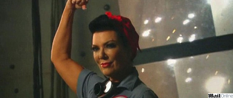 Mãe de Kim Kardashian se torna garota-propaganda