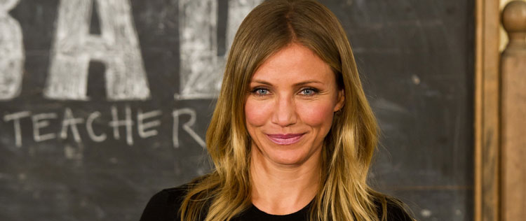 Aprenda o <i>make-up</i> de Cameron Diaz com um toque lilás