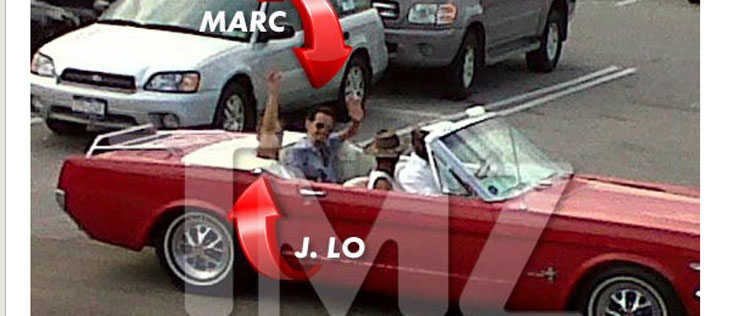 Jennifer Lopez e Marc Anthony são vistos juntos após a separação