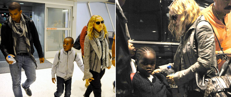 Madonna comemora aniversário com filhos e <i>affair</i> na Inglaterra