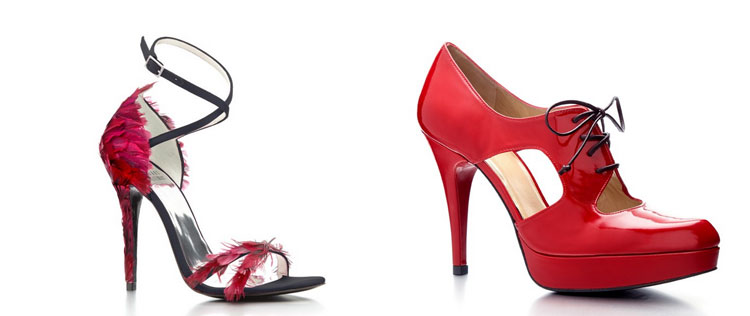Scarlett Johansson e Olivia Palermo fazem sapatos por boa causa