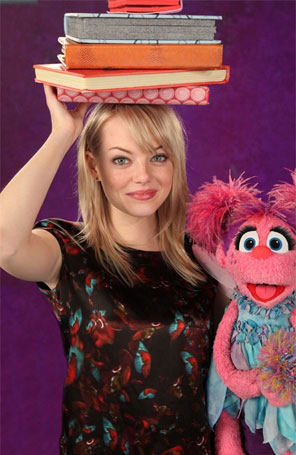 Emma Stone participará de <i>Vila Sésamo</i>