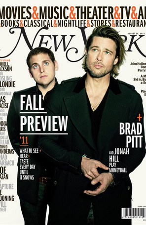 Brad Pitt é capa de revista e fala sobre novo filme