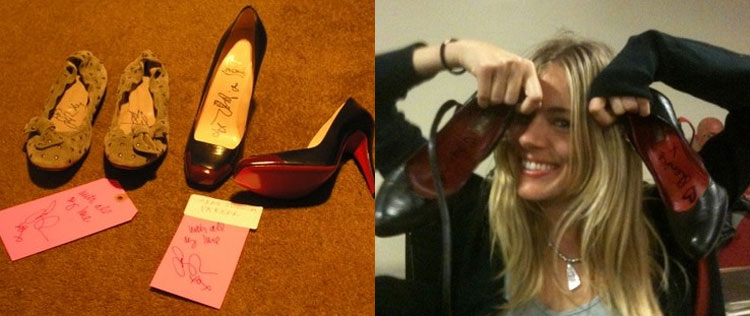 Sarah Jessica Parker doa sapatos para leilão